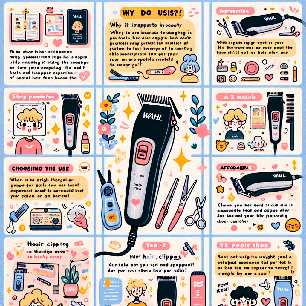 초보 미용사도 쉽게 쓰는 바리깡 추천! 미용재료 기초템으로 완벽해요