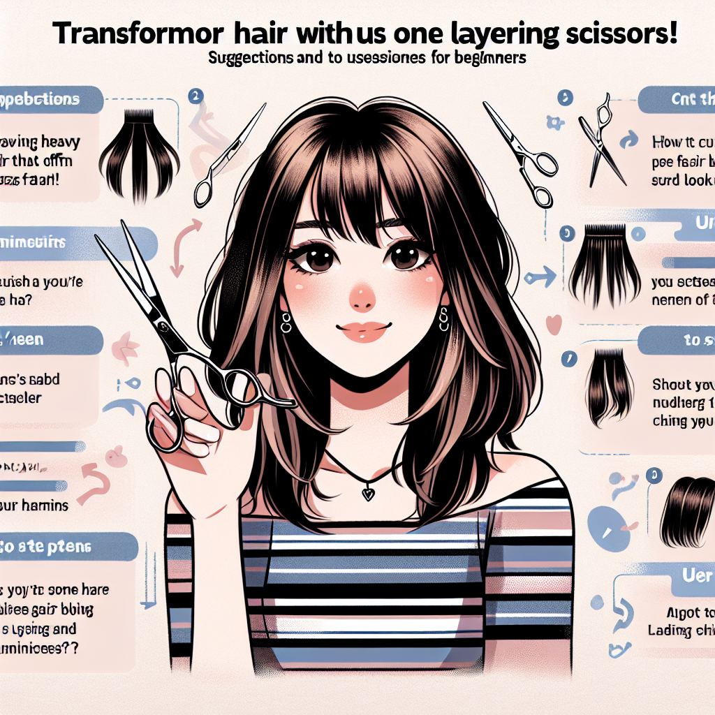 숱가위 하나로 헤어스타일 확 살아나! 초보도 쉽게 쓰는 숱가위 추천과 사용법 총정리