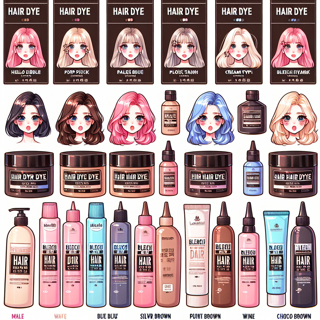 염색할 때 어떤 염색약이 좋을까? – 셀프염색용 염색약 추천과 꿀팁 정리!